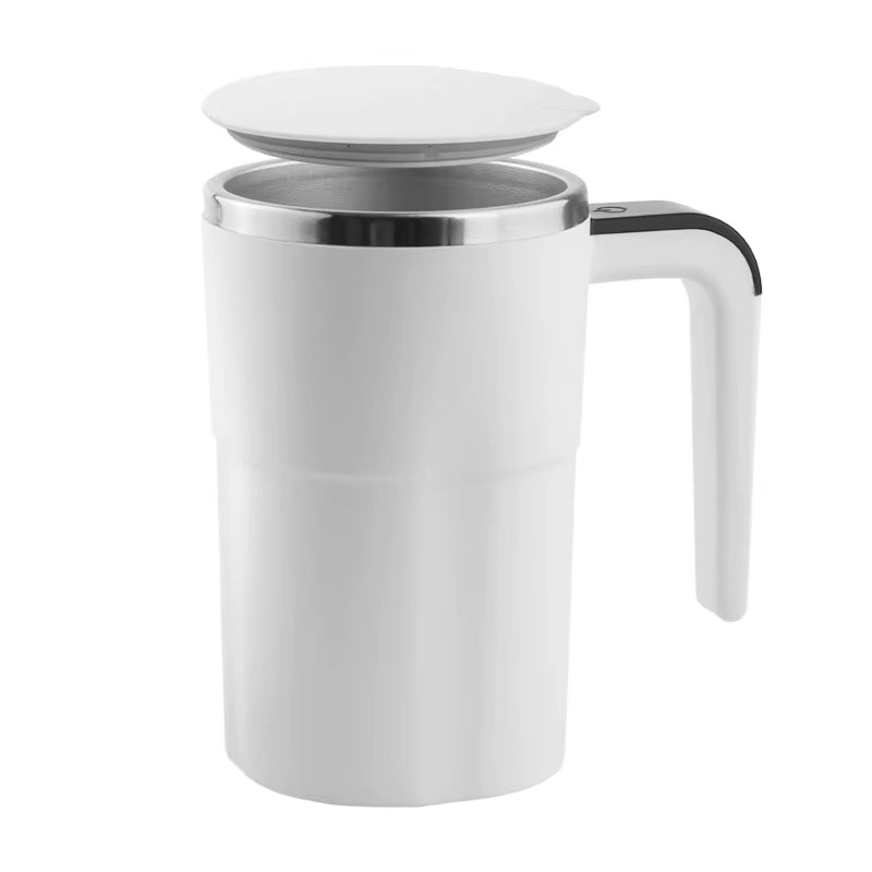 Revolutionary 380ML Mini Electric Self Mixing Coffee Mug - IP67 Waterproof & USB Rechargeable for Effortless Beverage Mixing