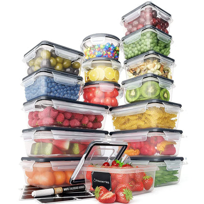 Ultimate 32-Piece Airtight Storage Container Set for a Clutter-Free Kitchen